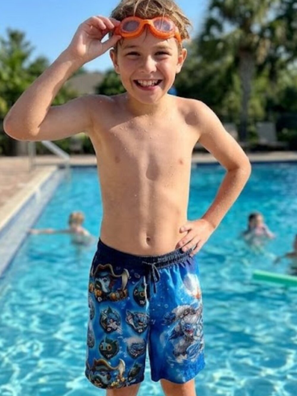 Skylander Swap Force Boys swim trunks size Medium